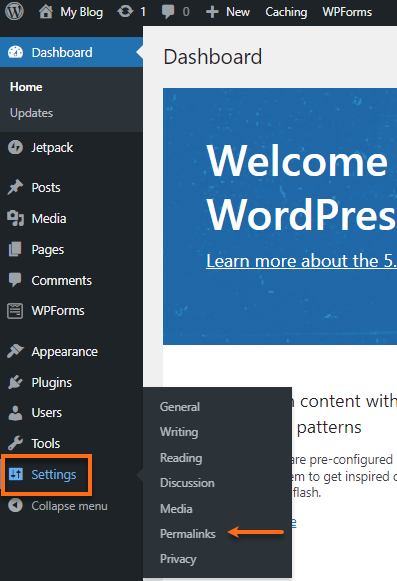 WordPress 固定链接