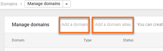 Google Workspace Add a Domain