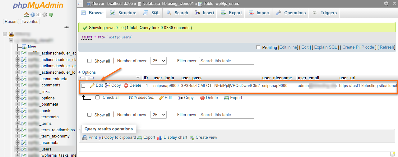 phpMyAdmin 用户登录