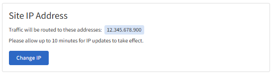 SSL in SiteLock - Site IP Address