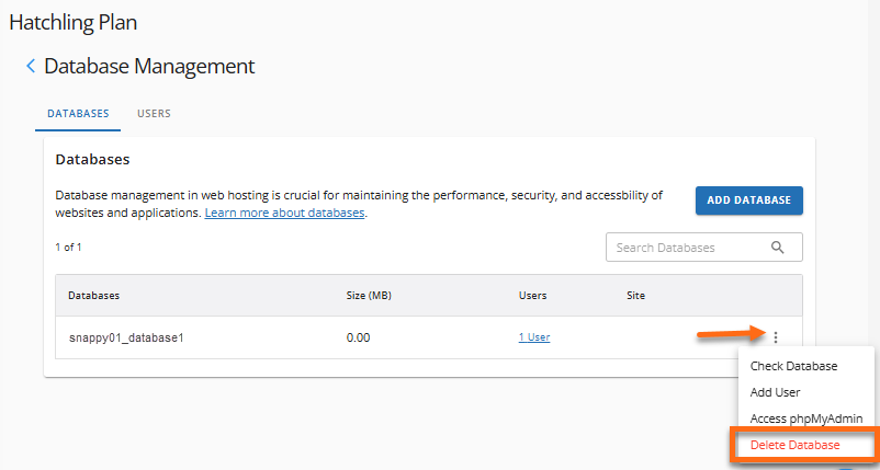 管理 MySQL 数据库 - 删除数据库