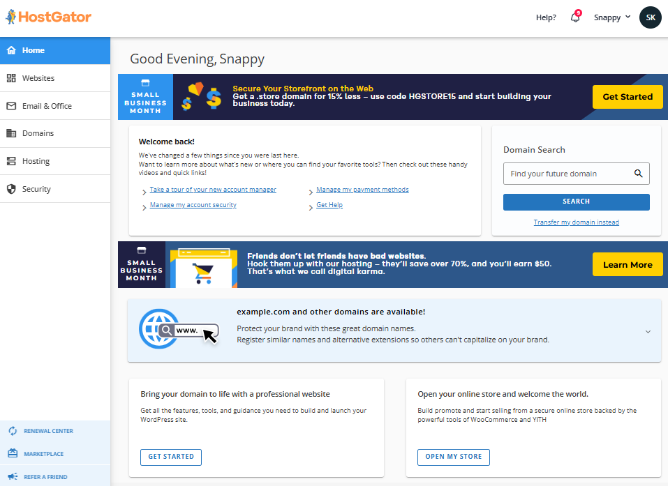 Customer Portal - Home - Banners and Website Essentials