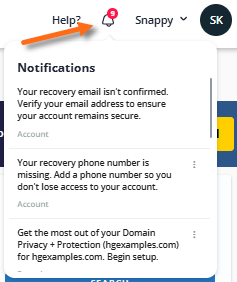 Customer Portal - Notifications