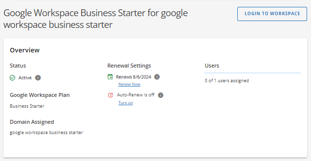 Customer Portal - Email & Office - Google Workspace