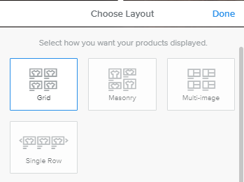 Weebly - Build - Choose Layout