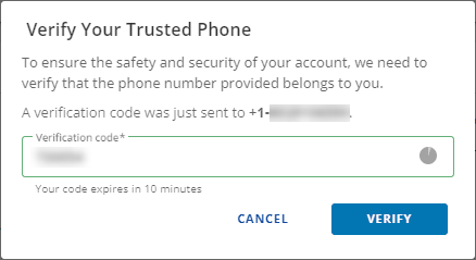 Verify Trusted Phone