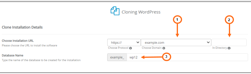 Clone Installation Details