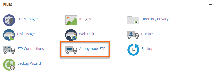 HostGator Anonymous FTP