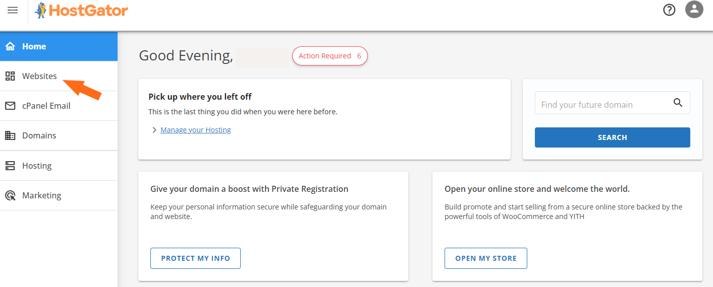 Customer Portal - Websites