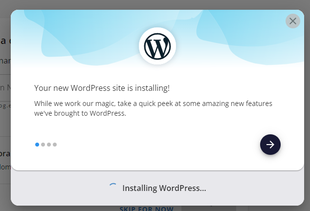 WP - Installing