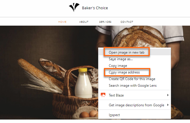 在新标签页打开图片