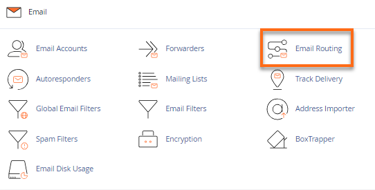 HostGator cPanel MX Entry