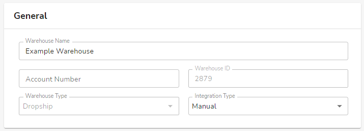 HostGator Ecomdash Create Warehouse Integrated - General