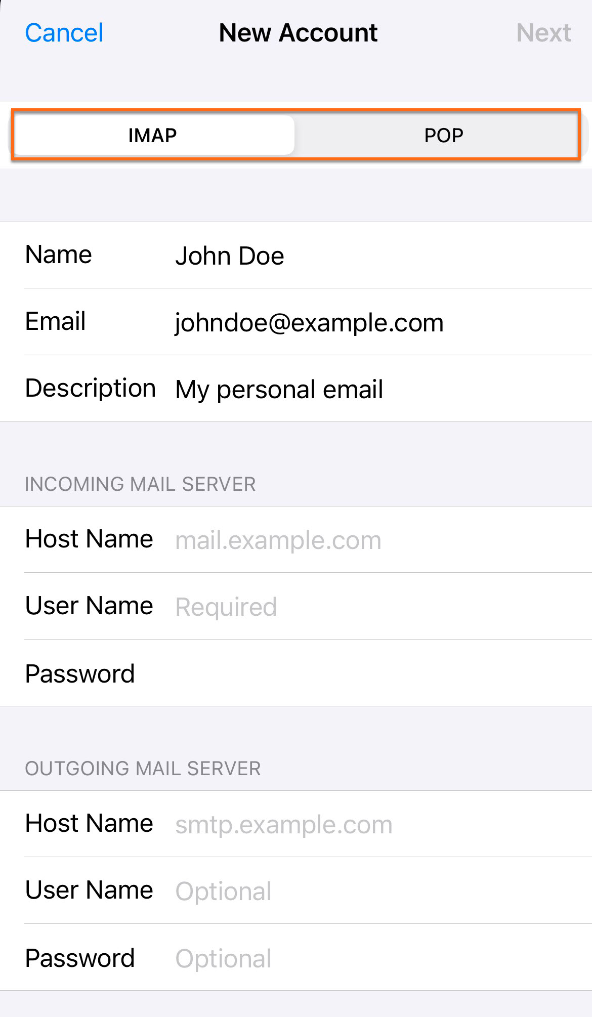 iphone-pop-imap-add-accounts
