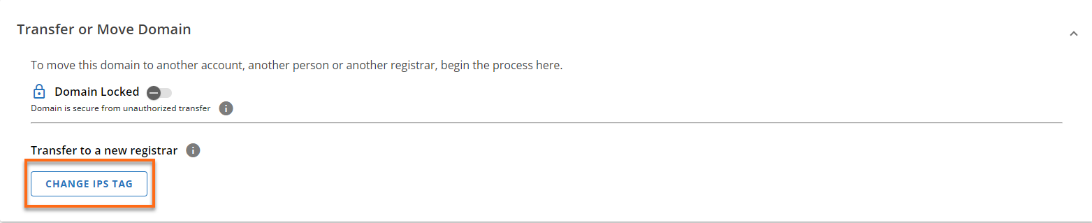 Domain Change IPS Tag