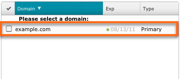 Bluehost Domain Manager List