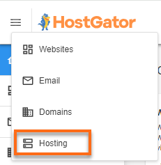 Customer Portal - Slide Navigation - Hosting