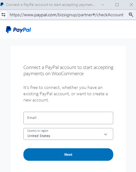 Connect PayPal