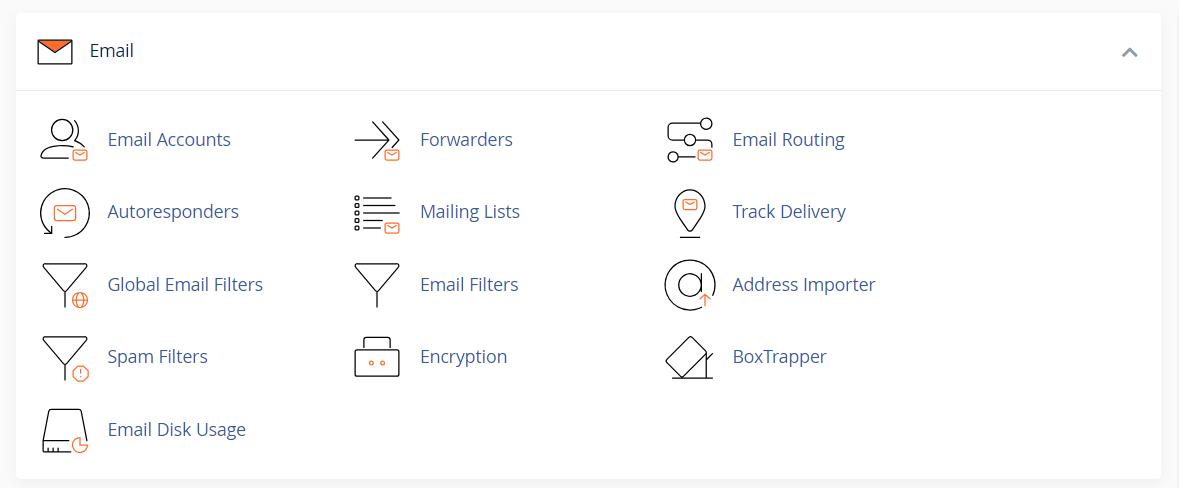 cPanel - Email