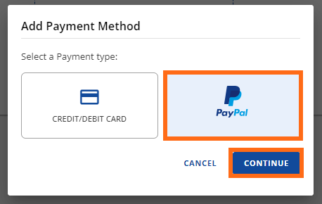 Customer Portal - Paypal