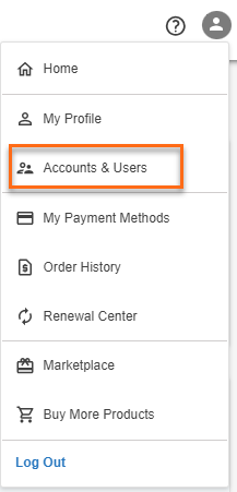 Accounts &amp; Users
