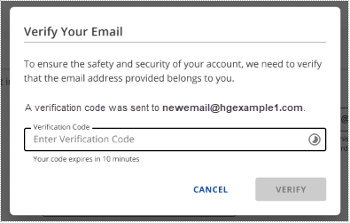 email verification