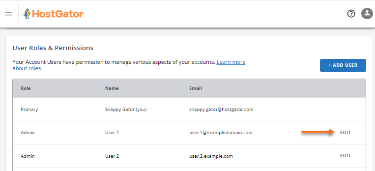 Customer Portal - User Roles &amp; Permissions - Edit