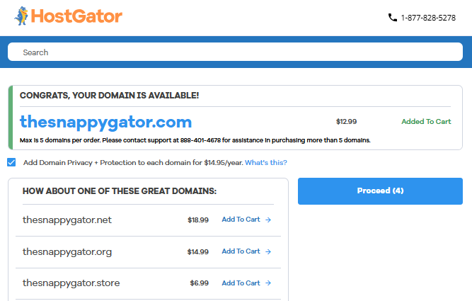 Cart - Available domain