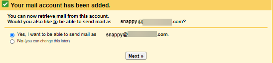 Gmailfiy - Added email confirmation page