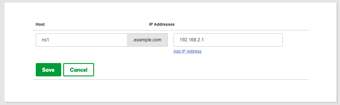 GoDaddy Adding Hostnames