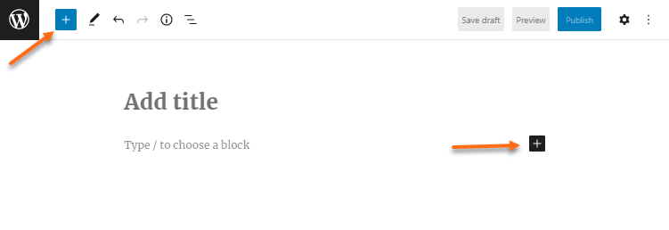 WordPress- Block Inserter