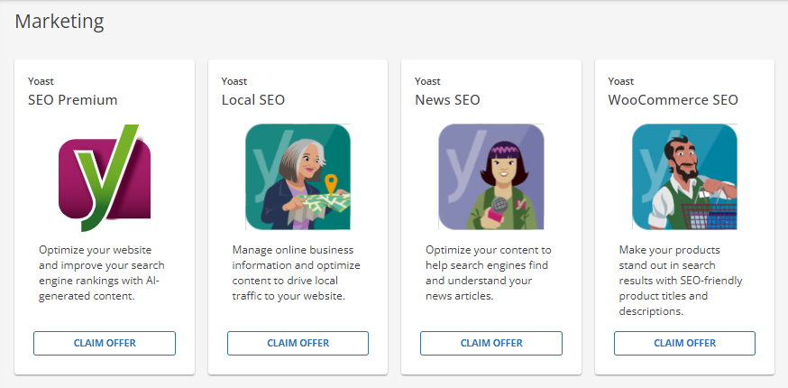 Customer Portal - Marketplace - Marketing