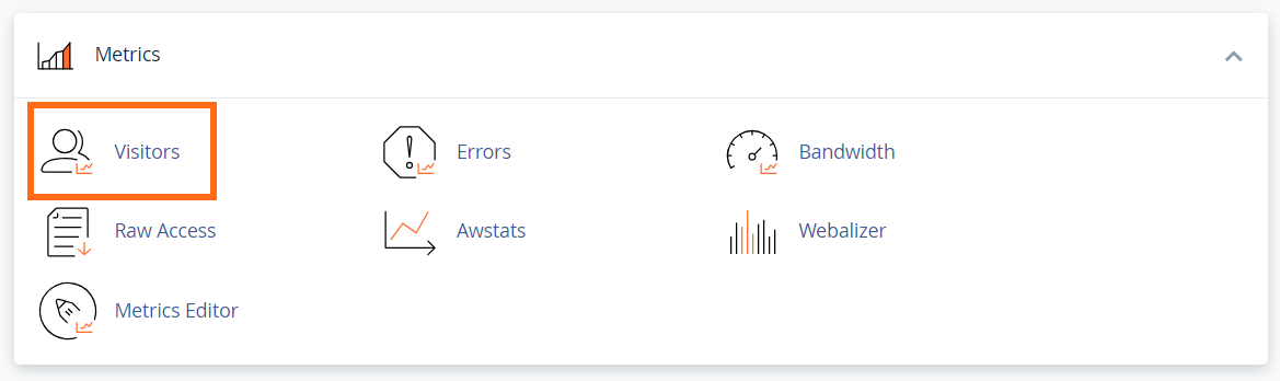 HostGator cPanel Metrics Section