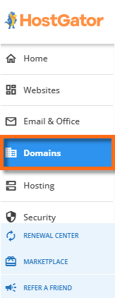 Customer Portal - Domains