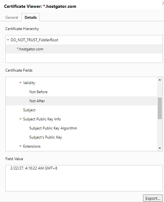 Google - Certificate Viewer