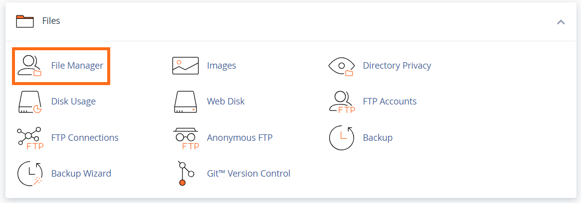 cPanel - File Manager