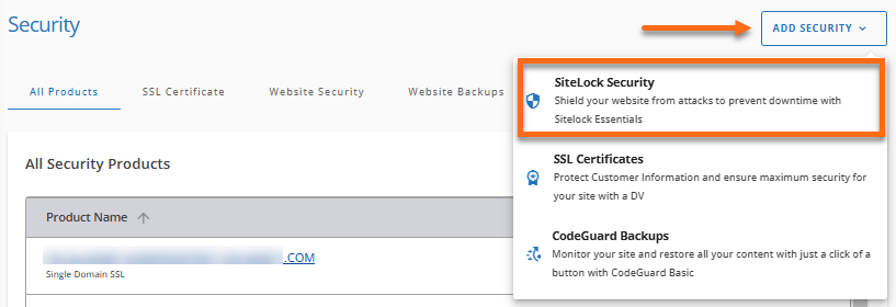 SiteLock - Add Security - SiteLock Security