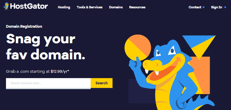 Search domain availability