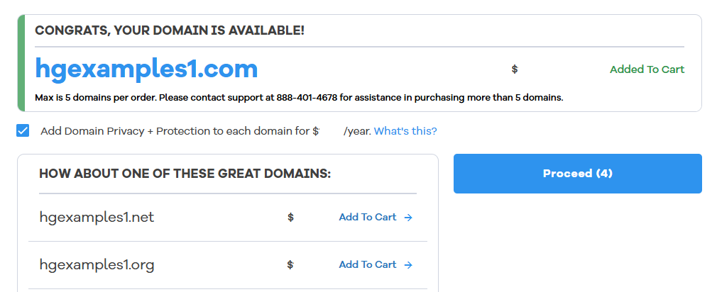 Domain Search Available