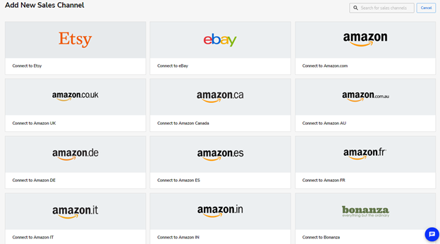 HostGator Ecomdash Create Warehouse FBA Integrate Online Marketplace - Marketplaces Channels