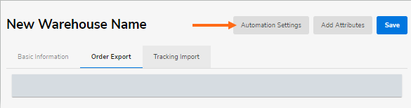 HostGator Ecomdash Set up an Order Export Feed - Automation Settings