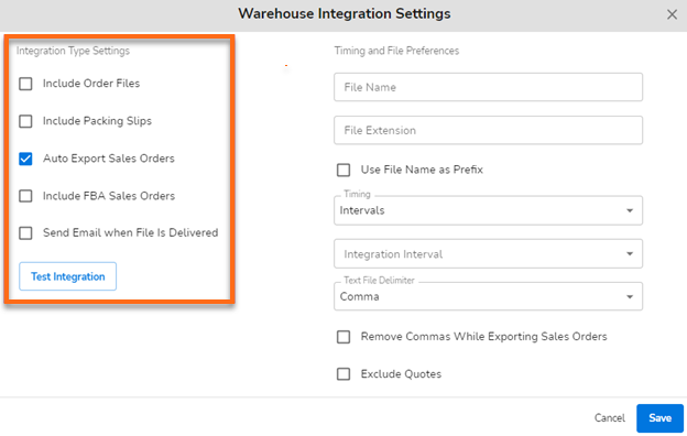 HostGator Ecomdash Set up an Order Export Feed - Auto Export Sales Orders