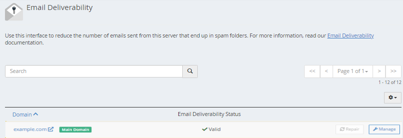 Valid Email Deliverability Status