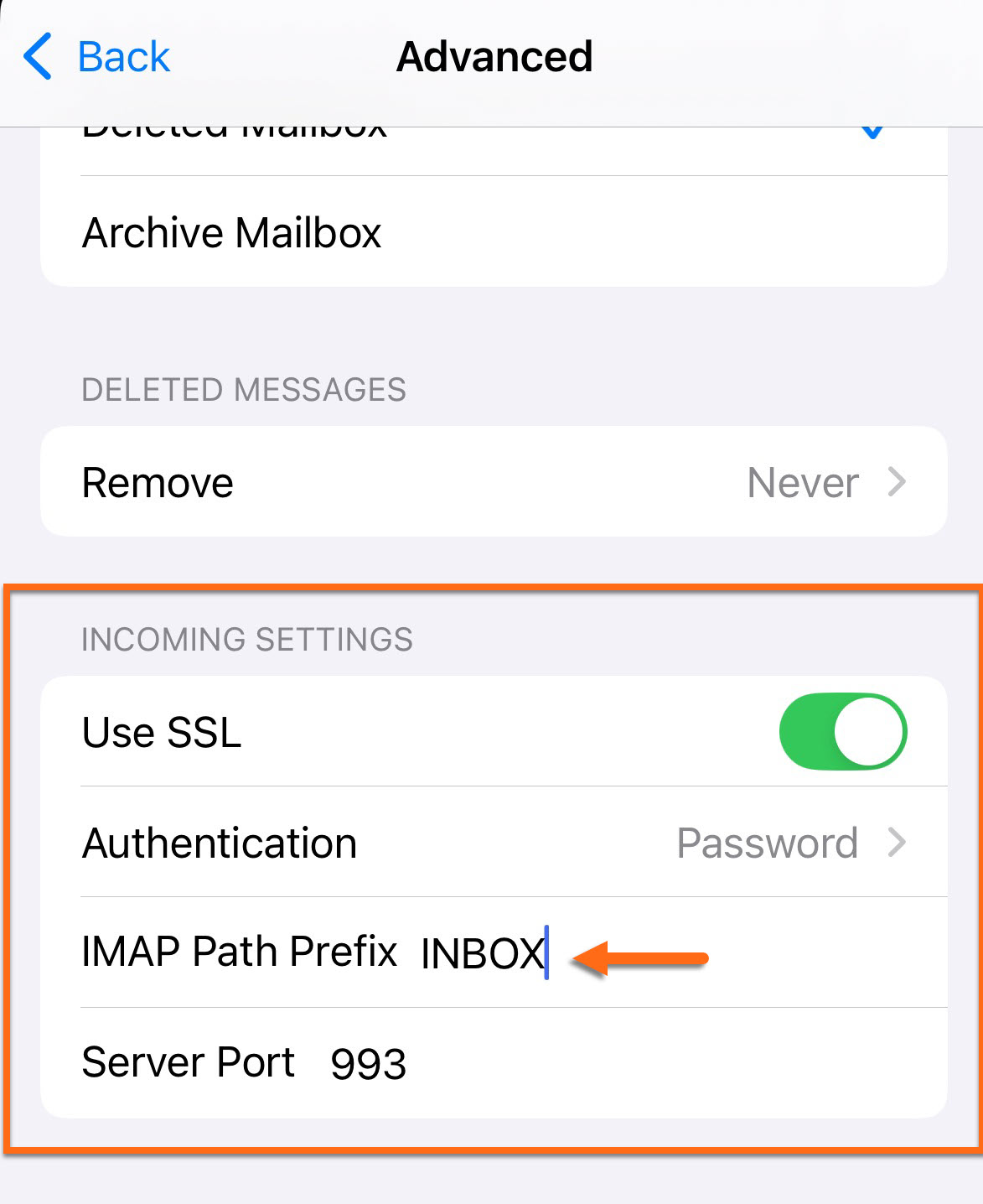 iphone-imap-path-prefix-inbox