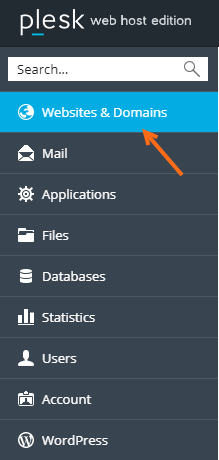 Plesk - Web &amp; Domains