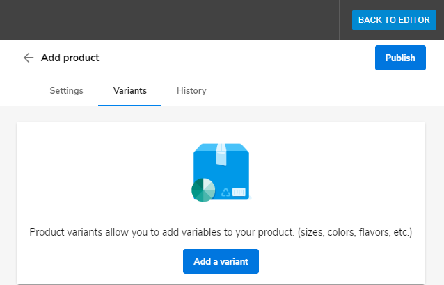 Hostgator website builder product variants