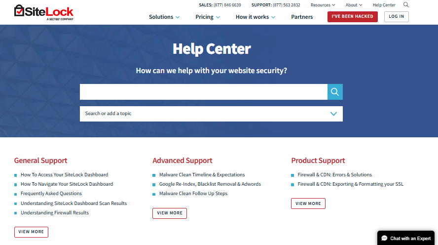 SiteLock - Help tab - SiteLock Help Center