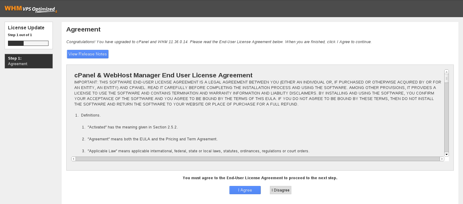 User License Agreement