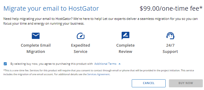 Customer Portal - Email Migration - Popup box