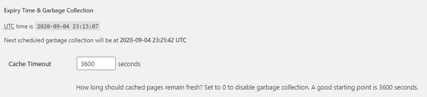 Set Garbage Collection Expiry